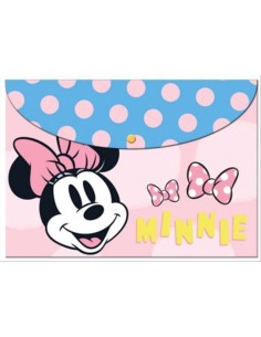Cartella portadocumenti con bottone A4 MINNIE Joy