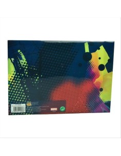 Cartella portadocumenti con bottone A4 SPIDERMAN Splotch 2