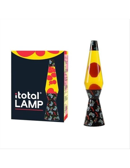 iTOTAL Lampada lava LED LET'S PLAY h40cm 🎮💡
