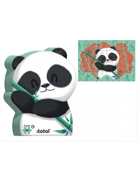 Puzzle Panda 24 Pezzi iTOTAL – Puzzle Bambini 3+ in Confezione Regalo