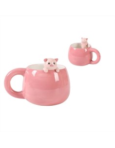 iTOTAL Tazza in ceramica MAIALINO PIGGY in 3D