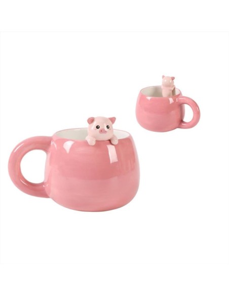 iTOTAL Tazza in ceramica MAIALINO PIGGY in 3D