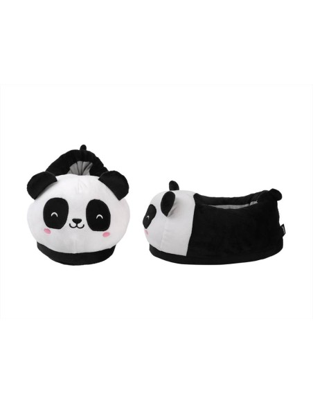 iTOTAL Pantofole Plush Panda – Morbide e Coccolose 19x30x18 cm