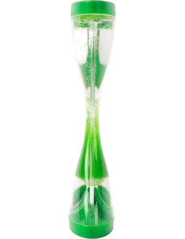 iTOTAL Clessidra timer Sand Up h11,7cm: Nero, Blu, Rosso, Verde