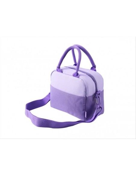 Borsa Porta Pranzo Viola Pastello iTOTAL – Termica con Tracolla 13x24x