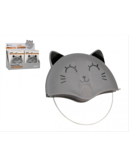 Tagliapizza Gatto Grigio iTOTAL – Accessorio Cucina 10x10x2cm