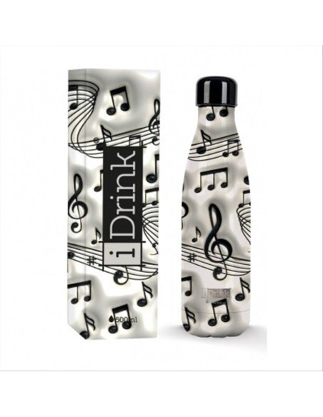 Bottiglia Termica 500ml Musica – Acciaio Inox iDRINK