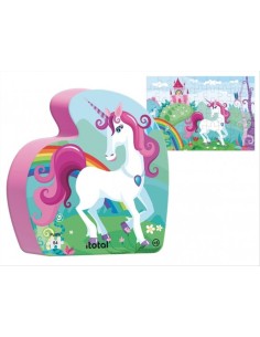 Puzzle Unicorno 49 Pezzi iTOTAL – Puzzle Bambini 5+ in Confezione Rega