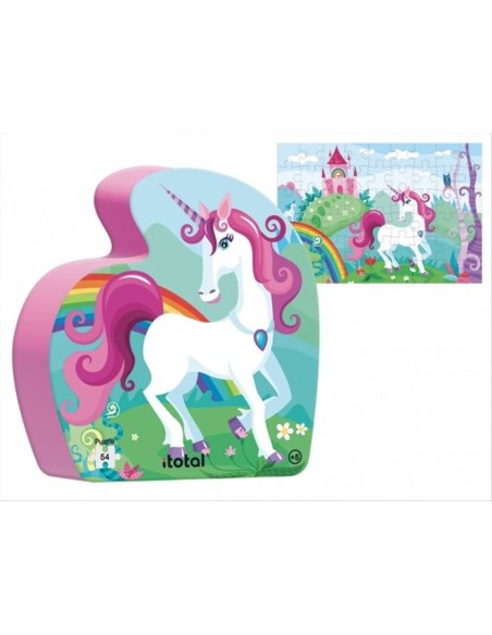 Puzzle Unicorno 49 Pezzi iTOTAL – Puzzle Bambini 5+ in Confezione Rega Puzzle Unicorno 49 Pezzi iTOTAL – Puzzle Bambini 5+ in Confezione Rega