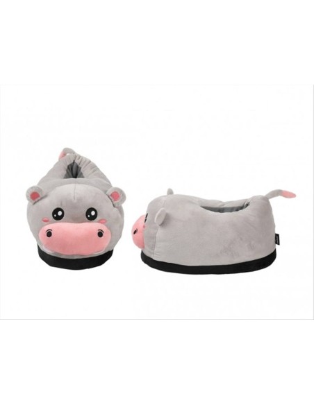 Pantofole Plush Ippopotamo iTOTAL – Morbide e Divertenti 19x30x18 cm