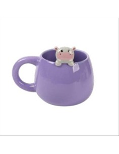 iTOTAL Tazza in ceramica IPPOPOTAMO in 3D