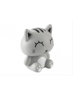 Salvadanaio Verticale Gatto Grigio h27cm – iTotal