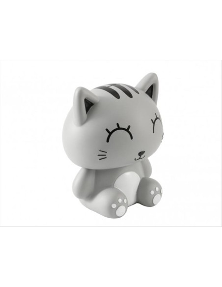 Salvadanaio Verticale Gatto Grigio h27cm – iTotal