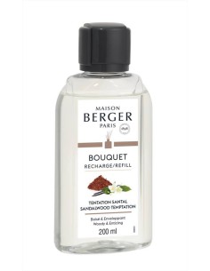 Tentation Santal - Ricarica 200ml per diffusore a bastoncini Maison Be