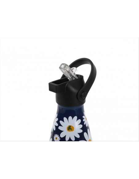 Tappo Pull-Up Nero iDRINK per Borraccia – 5,5x5,5x7,2 cm