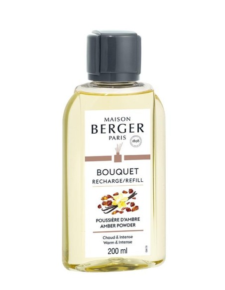Poussiere d'ambre - Ricarica 400ml per diffusore a bastoncini Maison B