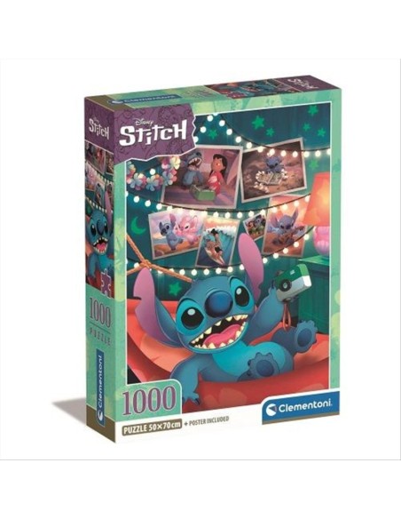 Puzzle Lilo e Stitch 1000 Pezzi Clementoni – Divertimento Disney forma
