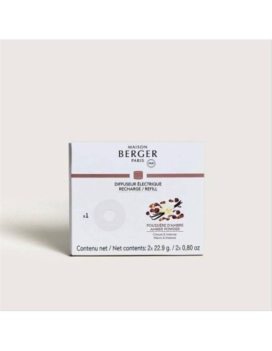 Poussiere d'Ambre - Ricarica per diffusore elettrico Nomade Maison Ber