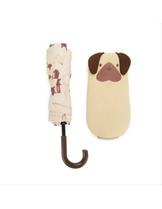 Ombrello Puppyumbrella Beige Balvi – L'accessorio da Pioggia per Amant