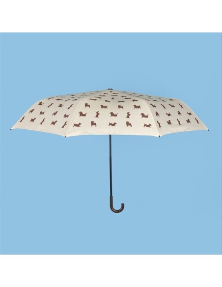 Ombrello Puppyumbrella Beige Balvi – L'accessorio da Pioggia per Amant