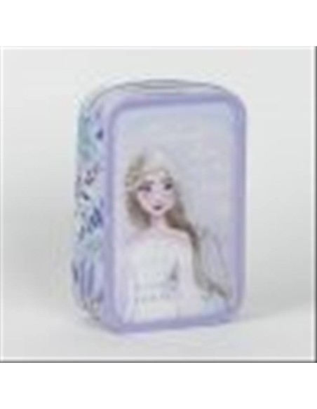Astuccio 3 Scomparti FROZEN con colori GIOTTO