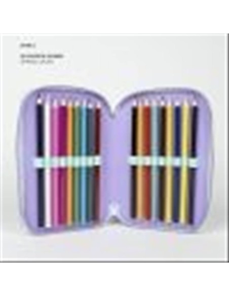 Astuccio 3 Scomparti FROZEN con colori GIOTTO