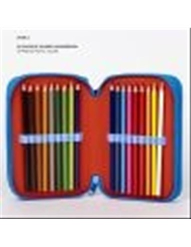 Astuccio 3 Scomparti SPIDERMAN con colori GIOTTO