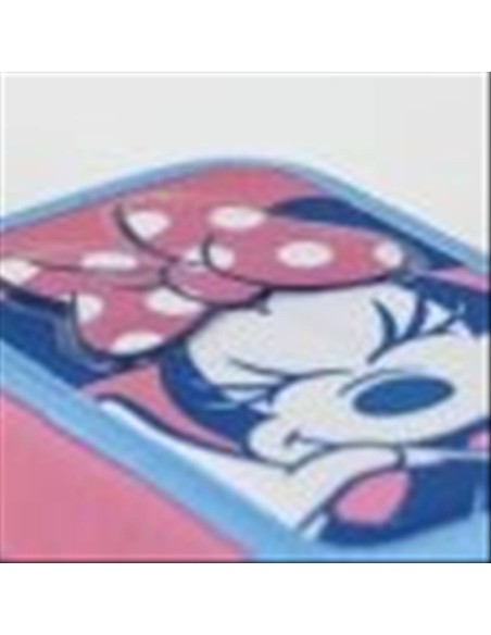 Astuccio 2 Scomparti MINNIE con cancelleria incusa