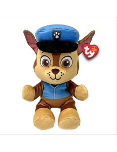 Peluche Ty Paw Patrol Floppy 20cm – Chase Cane Poliziotto