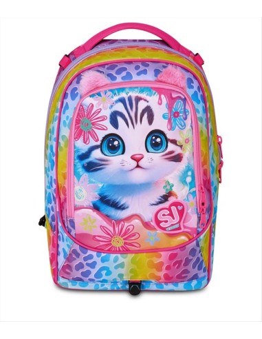 SJ Zaino Trolley Jack 3 ruote - Cat E Air | Diamante Rosa