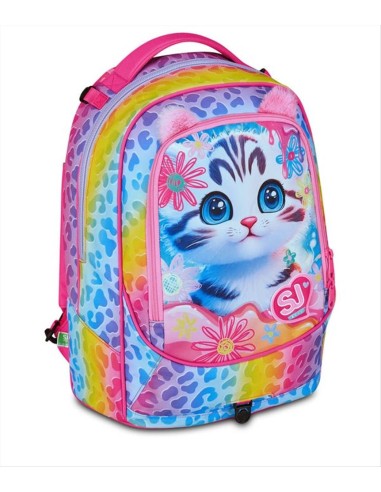 SJ Zaino Trolley Jack 3 ruote - Cat E Air | Diamante Rosa