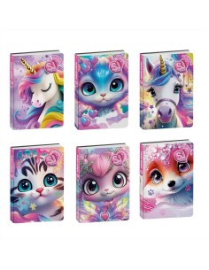 Diario 10 Mesi ANIMALI Girls SJ Gang 2025 2026 📔💖 | 6 Modelli Super 