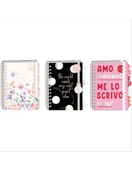 Agenda Spiralata Settimanale 18M 2025 2026 📒 | 3 Varianti Tri-Coastal