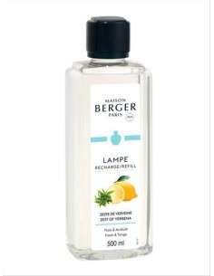  Zeste de Verveine Ricarica 500ml per lampada catalitica Lampe Berger