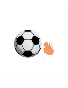 Cuscino Squishy Football ⚽ | Antistress Morbido iTOTAL – 14 cm