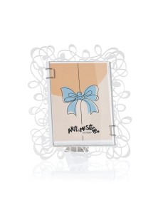 Portafoto Scarabocchio Arti e Mestieri 🖼️ | Bianco o Sabbia – Made in 2