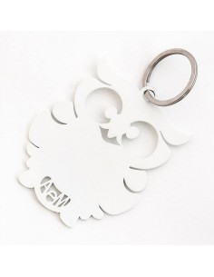 Portachiavi GUFINO Bianco o Beige – Simpatico e Portafortuna | Arti e 