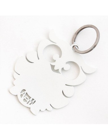 Portachiavi GUFINO Bianco o Beige – Simpatico e Portafortuna | Arti e 