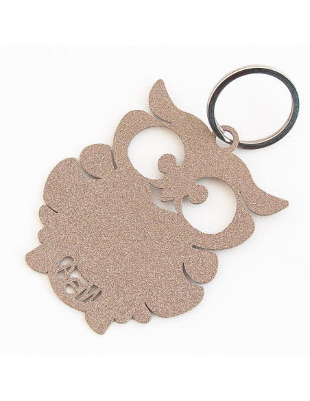 Portachiavi GUFINO Bianco o Beige – Simpatico e Portafortuna | Arti e 