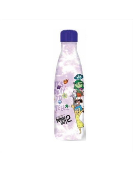 Bottiglia Termica INSIDE OUT 2 Seven 500ml 🌈 | Emozioni Fresche o Bol