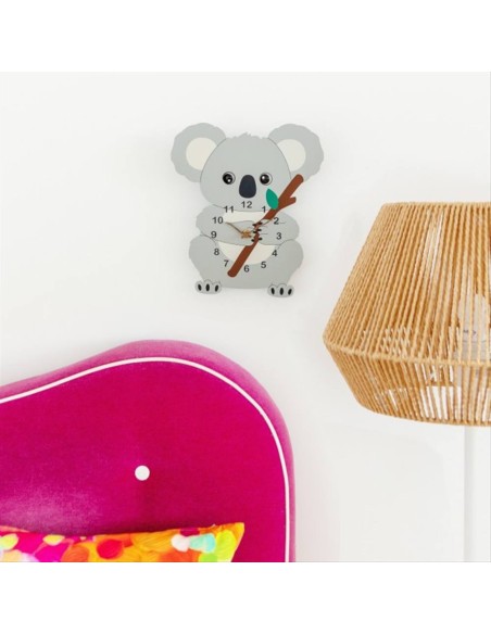 Orologio con Movimento KOALA 🐨 – Design Unico e Funzionale