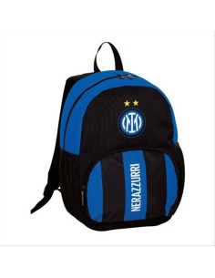 Zaino Inter Seven Small ⚽ 14L – H34cm Nerazzurro | Diamante Rosa