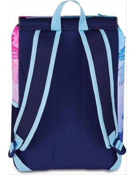 Zaino Stitch Cute E Fluffy Seven Grande 💙 Sdoppiabile 27L | Diamante 