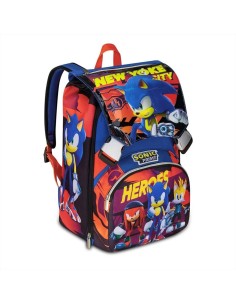 Zaino Sdoppiabile SONIC Prime Seven 🌀 Grande 27L – Scuola Elementare 