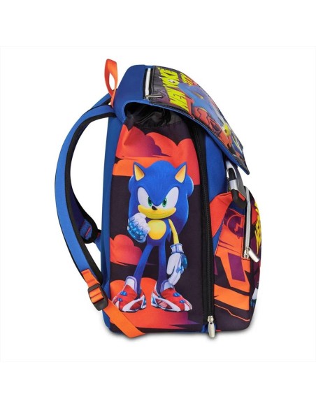 Zaino Sdoppiabile SONIC Prime Seven 🌀 Grande 27L – Scuola Elementare 