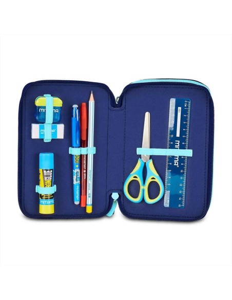 Astuccio SJ Gang 3 Zip Lilo E Stitch 🌺 Cute and Fluffy – 45 Pezzi | D