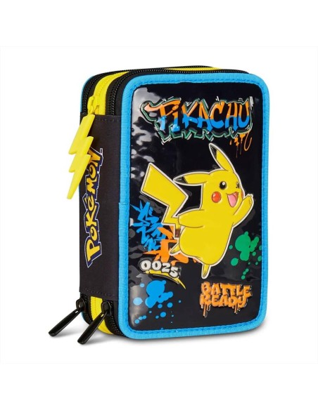 Astuccio SJ Gang 3 Zip Pokémon 🎤 Sing It – 45 Pezzi Completo | Diaman