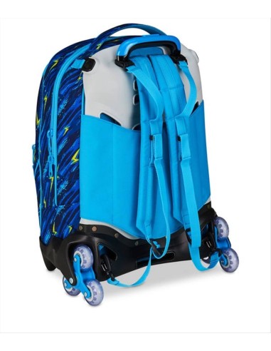 Trolley SJ Gang Dragon Glide 🐉 3 Ruote + Zaino 3 in 1 | Diamante Rosa