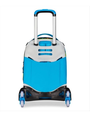 Trolley SJ Gang Jack 3 Ruote ⚡ LED Look | 3 in 1 | Diamante Rosa