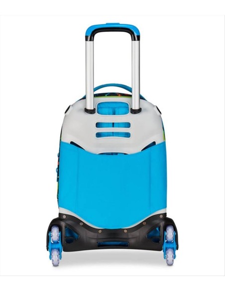 Trolley SJ Gang Jack 3 Ruote ⚡ LED Look | 3 in 1 | Diamante Rosa